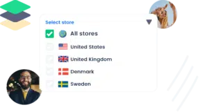 Reporting for multiple ecommerce stores